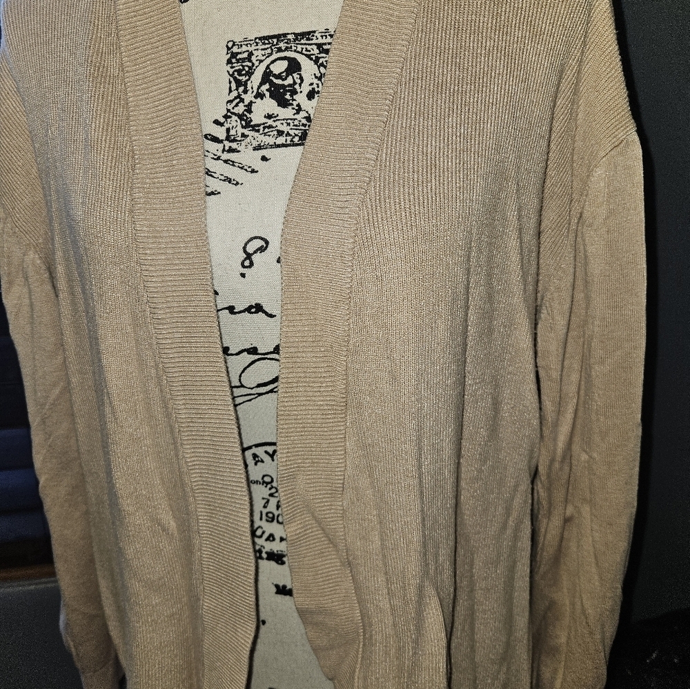Worthington Womans Beige Sweater Size XXL - Picture 3 of 10